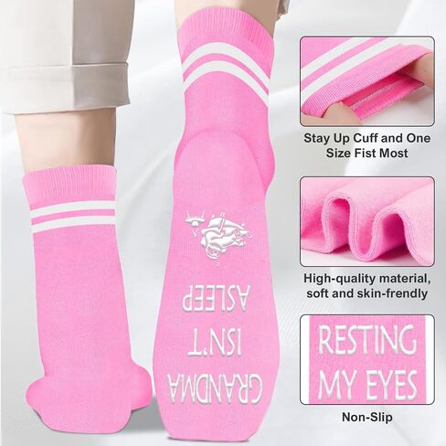 Juesly Grandma Gifts, Funny Socks Perfect for Grandma Birthday Gifts, Grandparents Day, Mother's Day, Christmas in Saudi Arabia