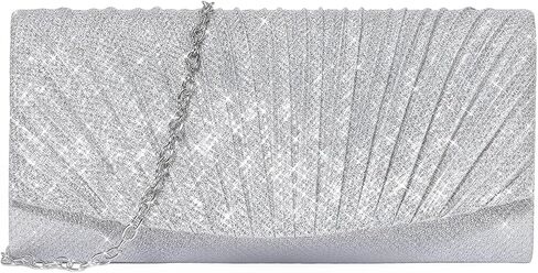 Women's Evening Bag Clutch Purses Crossbody Ladies Sparkling Handbag for Wedding Formal Party Cocktail Prom in Kuwait