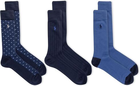Polo Ralph Lauren Supersoft Diamond Dot 3-Pack Navy Men's 10-13 in Saudi Arabia