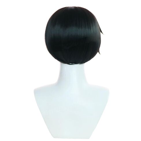 Anime Mob Shigeo Kageyama Wig Black Short Bowl-shaped Party Hair Halloween Cosplay Props Accessory in Saudi Arabia