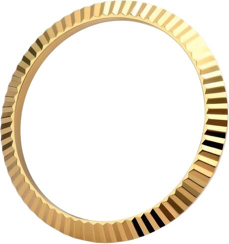 Fluted Bezel Replacement For Rolex Datejust Watch 1601 1603 1611 16014 16013 16233 76213 Polish Stainless Steel 36mm in Kuwait