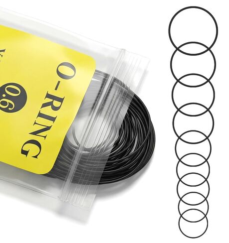 28 Pcs Watch Gasket, 0.6mm Waterproof O-Ring Gasket Kit Rubber Watch Seal Washers, Watches Back Cover Gaskets, Repair Tool Kit in Kuwait