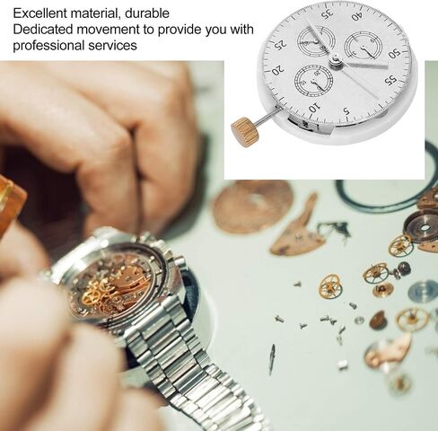 Watch Movement, 7750 Watch Movement Metal Mechanical Wristwatch Movement Accessory Without Calendar Replacement Repair in Kuwait