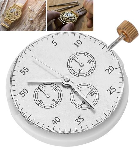 Watch Movement, 7750 Watch Movement Metal Mechanical Wristwatch Movement Accessory Without Calendar Replacement Repair in Kuwait