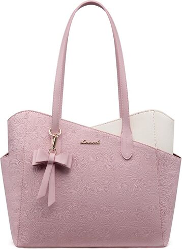 LOVEVOOK Small Tote Purse for Women, 2026 Structured PU Leather Handbags with Top Handle, Elegant Satchel Shoulder Bag in Saudi Arabia