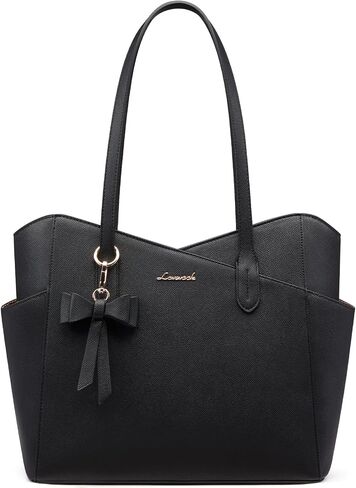 LOVEVOOK Small Tote Purse for Women, 2026 Structured PU Leather Handbags with Top Handle, Elegant Satchel Shoulder Bag in Saudi Arabia