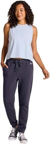 Life is Good. Women's Solid Good Vibes Jogger, Inkwell Blue in Kuwait