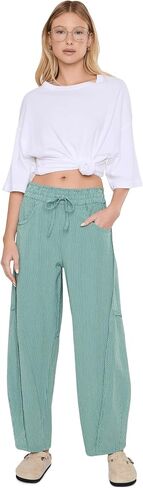Free People Something Good Pull-On Barrel Pants in Kuwait