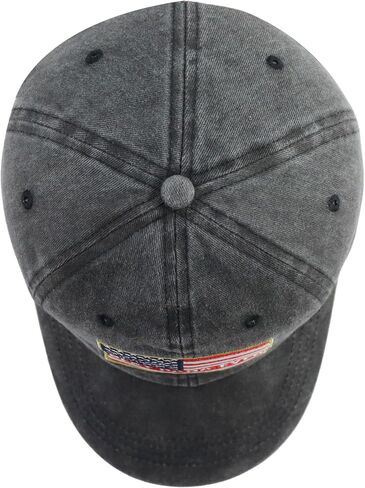 Best Papa Ever Hat for Men, Funny Adjustable Cotton American Flag Decor Dad Embroidered Baseball Cap in Kuwait
