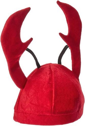 NA1 2-Pack Lobster Party Hat Costume Fancy Hat Dress Up Theme Party Hat Cap Roleplay Accessories in Saudi Arabia