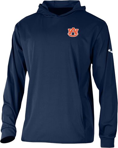 Columbia Auburn Tigers Golf Men's Long Drive Hoodie Lightweight Pullover in Kuwait
