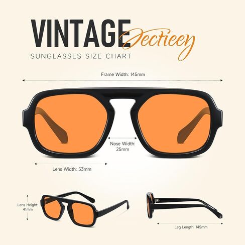 Square Aviator Sunglasses Womens - Trendy Sun Glasses for Women Men UV Protection Lightweight Comfortable Shades in Kuwait