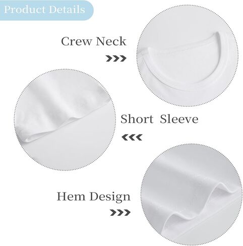 4 Pack Cotton Boys T Shirts Kids Short Sleeve Tops Summer Tee Shirts Clothes for Toddlers in Kuwait