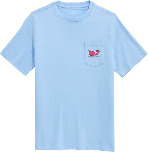 Vineyard Vines Boys' Boys' Lobster Whale Short-Sleeve Pocket Tee in Kuwait
