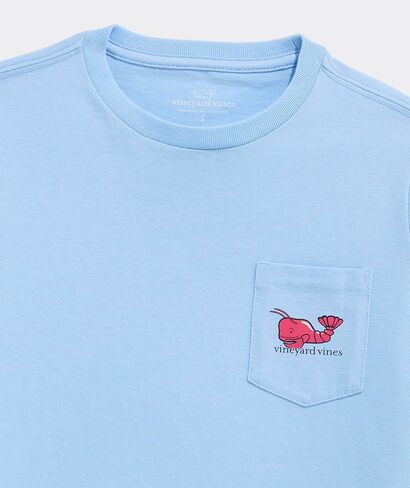 Vineyard Vines Boys' Boys' Lobster Whale Short-Sleeve Pocket Tee in Kuwait
