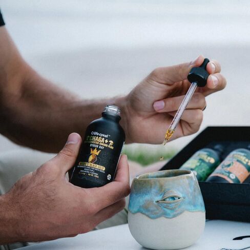 Life Cykel Mongolia Warrior Pack – Chaga Mushroom Extract Liquid 30ml + Shilajit Gummies 10 Count – Double Extract Tincture with Kakadu Plum – Natural Antioxidant and Mineral Wellness Bundle in Saudi Arabia