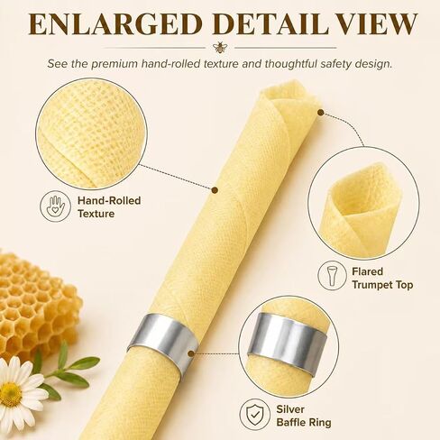 Ear Cleaning Candle and Ear Wax Removal Kit - 10 Pieces- Convenient to Use (1) in Kuwait