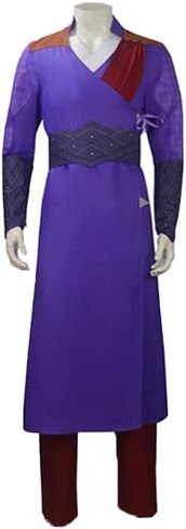 Gale Cosplay Costume, BG3 Gale Purple Robe Outfit for Halloween in Saudi Arabia
