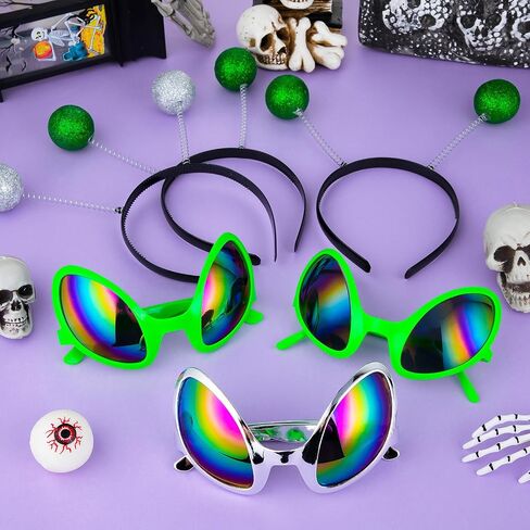 Halloween Party Accessories Alien Headband Glasses and Martian Antenna for Party in Saudi Arabia