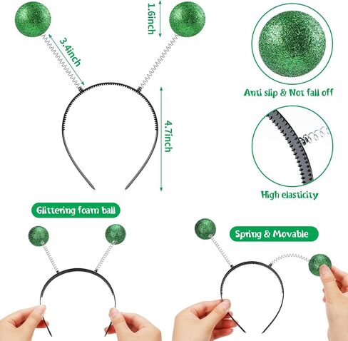 Halloween Party Accessories Alien Headband Glasses and Martian Antenna for Party in Saudi Arabia