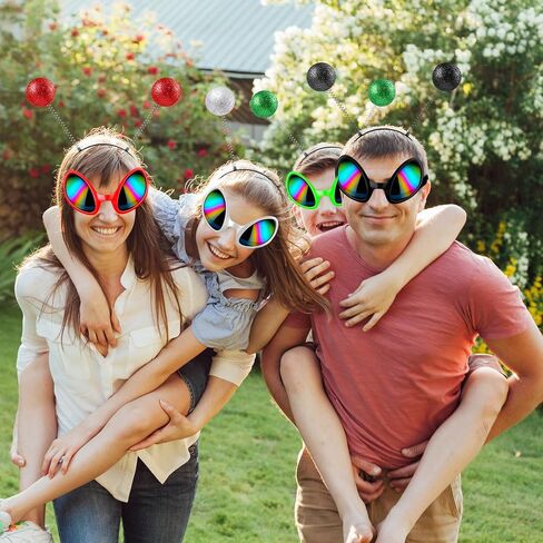 Halloween Party Accessories Alien Headband Glasses and Martian Antenna for Party in Saudi Arabia