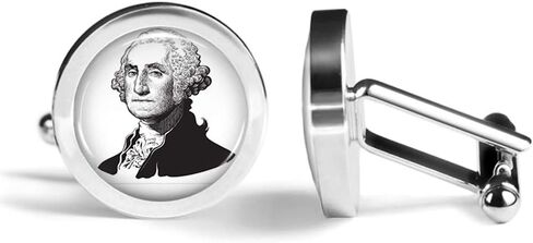 George Washington Cufflinks President Washington Cuff Links (Angled Edition) in Saudi Arabia