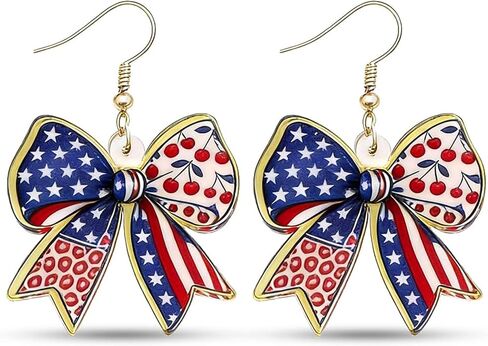 250 Anniversary USA Earrings 4th of July Patriotic Earrings for Women America 250th Anniversary Merchandise Accessories American Gifts in Kuwait