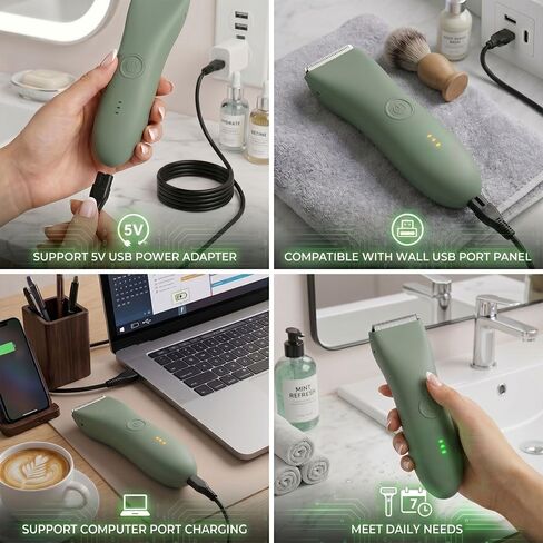 Charger Cord for Meridian Shaver Charger, Replacement Charger for Meridian Trimmer 5V Grooming Meridian Charger Cord. in Saudi Arabia