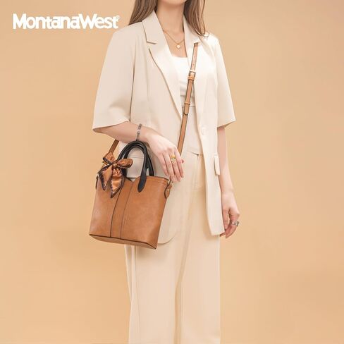 Montana West Small Crossbody Purse and Medium West Tote Bags for Women in Kuwait