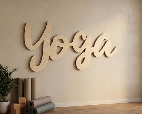 Personalized Wood Sign, Laser Cut, Birch Plywood Material, Select Favorite Font, Size and up to 3 Lines per Size, Live Preview in Kuwait