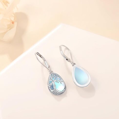Aniu Tree of Life Dangle Drop Earrings for Women Birthday Mothers Day Jewelry Gift in Saudi Arabia