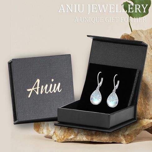 Aniu Tree of Life Dangle Drop Earrings for Women Birthday Mothers Day Jewelry Gift in Saudi Arabia