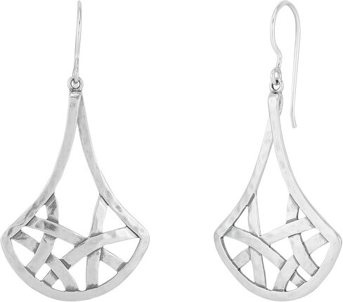 Silpada 'Bound Together' Sterling Silver Drop Earrings in Kuwait