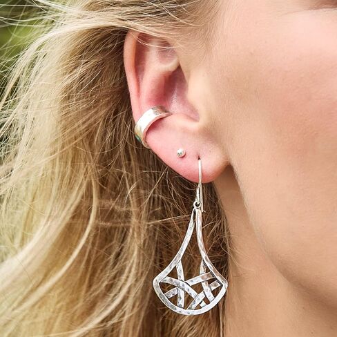 Silpada 'Bound Together' Sterling Silver Drop Earrings in Kuwait