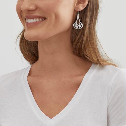 Silpada 'Bound Together' Sterling Silver Drop Earrings in Kuwait
