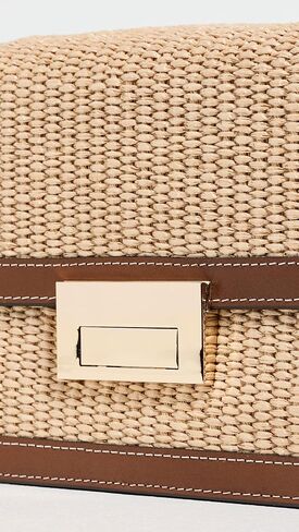 Loeffler Randall Women's Desi Crossbody Bag with Lock Hardware in Kuwait
