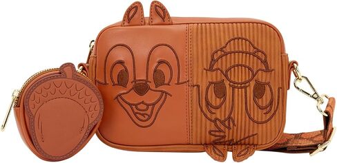 حقيبة Loungefly Chip 'n' Dale Sling Crossbody مع حقيبة عملات معدنية in Kuwait