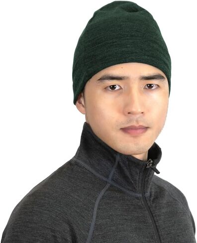 SHEEP RUN 100% Merino Wool Lightweight Wicking Cuff Beanie Hat for Ourdoor Hiking Hunting in Saudi Arabia