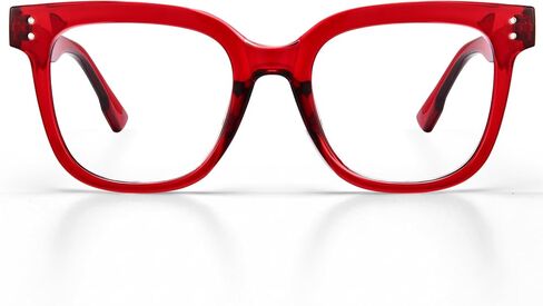 miyya Stylish Reading Glasses for Women, Cheaters Eyeglasses, Oversized Blue Light Readers, Fashion Eye Glasses in Saudi Arabia