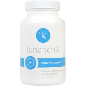 RELIV LunaRich X - Lunasin Extract Capsules with Soy Peptide for Healthy Aging, Cholesterol Support Benefits and Immune System 120 Count in Saudi Arabia