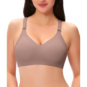 Seamless Bras for Women No Underwire Wireless Push up Bras, Cooling Ice Silk T-Shirt Bra Comfy Bralettes in Saudi Arabia