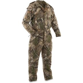 Guide Gear Men's Dry Waterproof Hunting Coveralls with Hood, Insulated Camo Hunt Overalls in Saudi Arabia