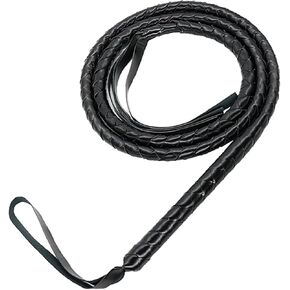 Halloween Costume Accessories Black Whip PU Leather Whip Prop for Halloween Cat Party Cosplay Dress Up in Saudi Arabia
