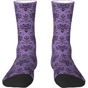 Haunted the Mansion Socks For Men Women Funny Novelty Crew Socks Gifts in Saudi Arabia