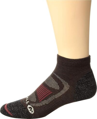 Merrell Men's 1 Pack Cushioned Zoned Light Hiker Socks (Low/Quarter/Crew Socks) in Saudi Arabia