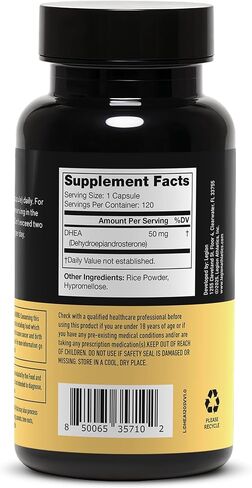 LEGION DHEA 50mg Supplement for Men & Women – Supports Hormone Balance & Wellness, Helps Maintain Energy, Immune System & Bone Strength, Naturally Sweetened, Non-GMO, Gluten-Free (120 Servings) in Saudi Arabia