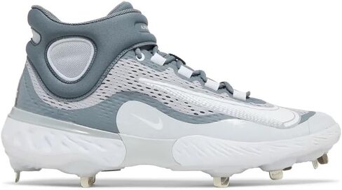 Nike Alpha Huarache Elite 4 Mid Men's Baseball Cleats 'Wolf Grey White' (DJ6520-012) - Size 10.5 in Kuwait