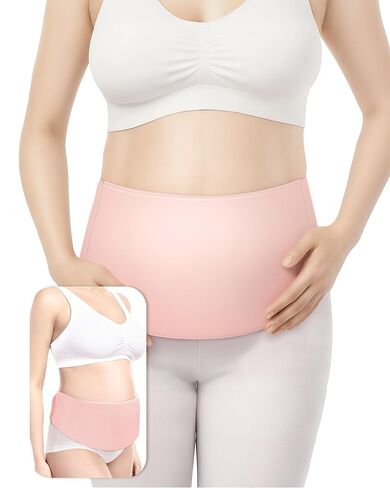 Hysterectomy & C-Section Belly Binder for Post-Op, Hot & Cold Therapy Ice Pack Waist Belt, Lycra Fabric Gel Pad for Incision Protection, Reusable Cooling Wrap for Surgery Pain Relief,Adjustable 28-47" in Saudi Arabia