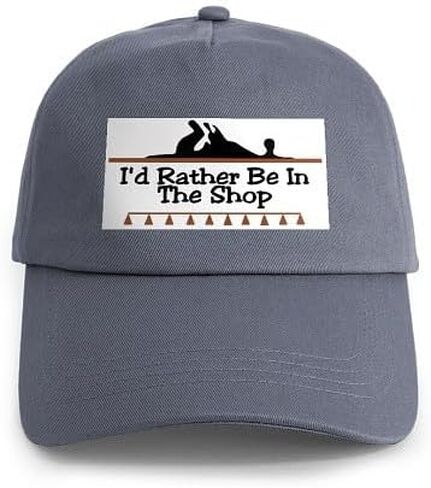 CafePress I'd Rather Be in The Shop Cap Adjustable Baseball Cap in Kuwait