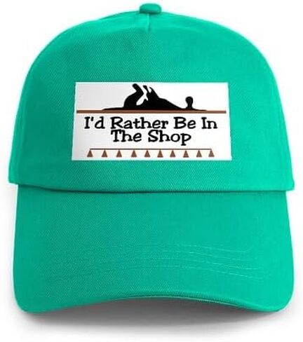 CafePress I'd Rather Be in The Shop Cap Adjustable Baseball Cap in Kuwait